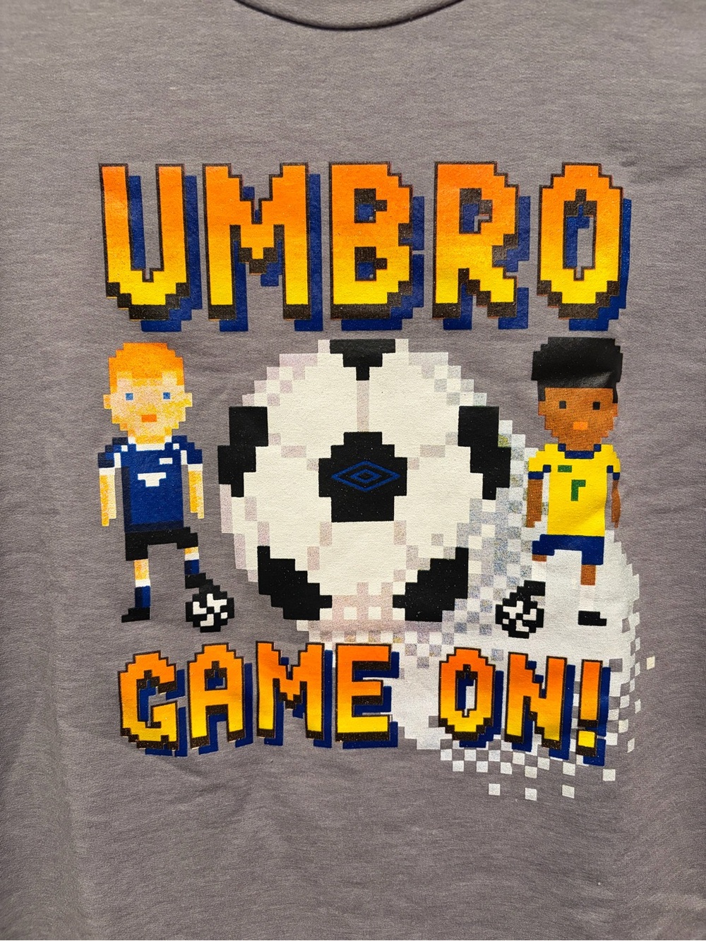 Boys Youth Large Umbro Game On Shirt NWOT
